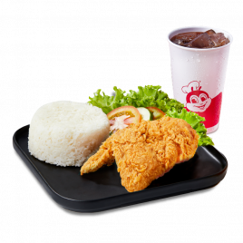 1 Cơm Gà Giòn Vui Vẻ + 1 Nước ngọt + 1 Tương Chua Ngọt